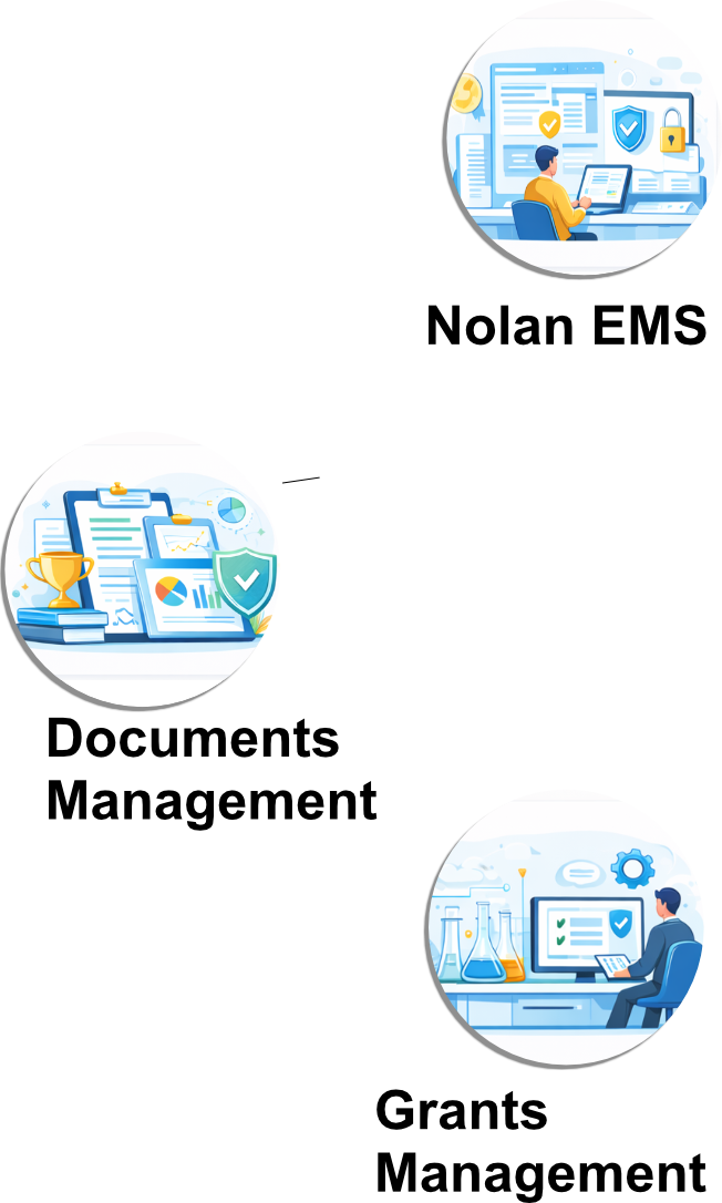 Enterprise dashboard illustration